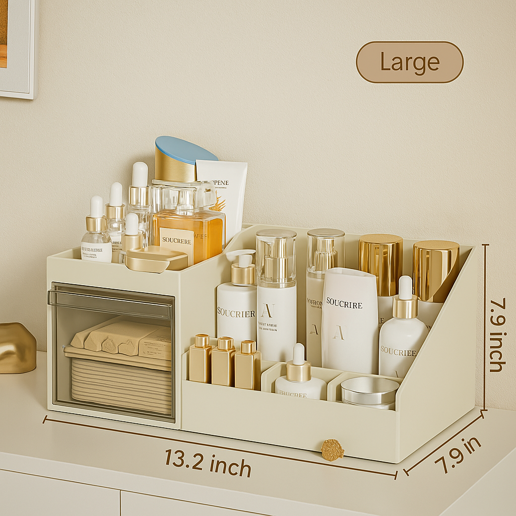 Organizador de almacenamiento de plástico multiusos