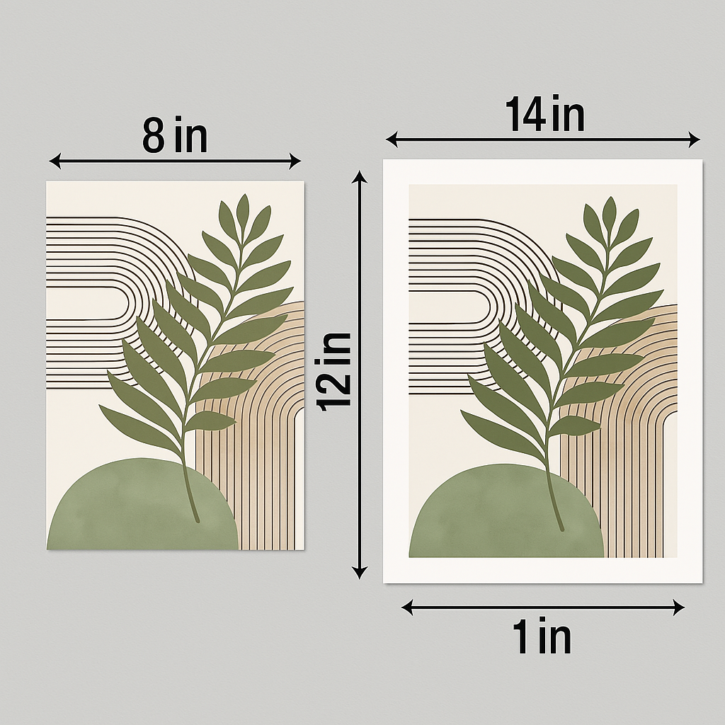 Abstract Canvas Wall Art Print