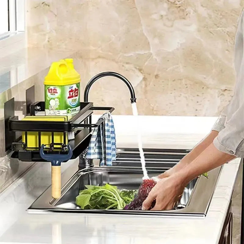 Wall-Mounted Space Aluminum Storage Rack – 11.8” Wide