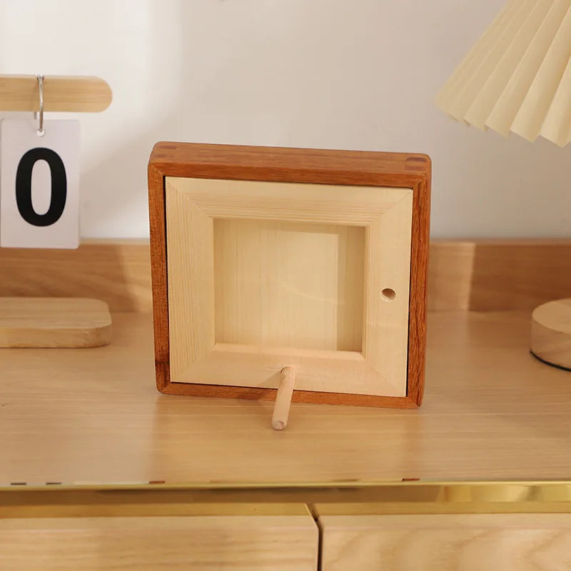 Modern Wooden Square Photo Frame – Multiple Sizes