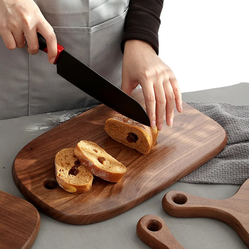 Black Walnut Wooden Serving Plate