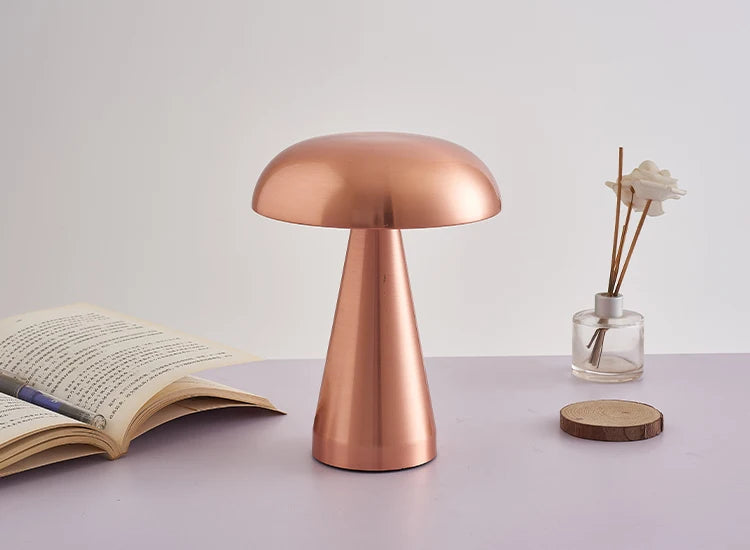 Modern Rechargeable LED Table Lamp – Touch Control, Wireless, Iron Body