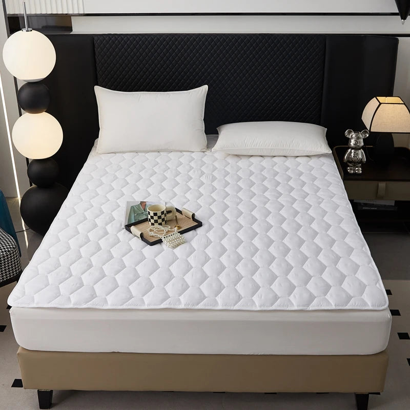 Waterproof Quilted Mattress Pad – Breathable & Protective