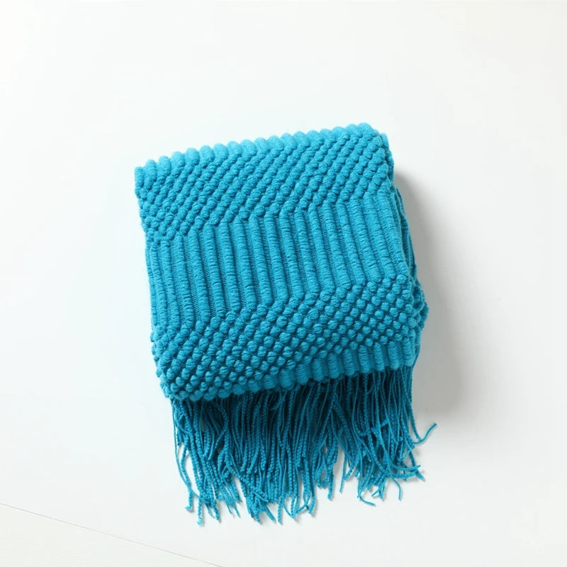 Wearable Acrylic Throw Blanket – Soft, Lightweight & Travel-Friendly