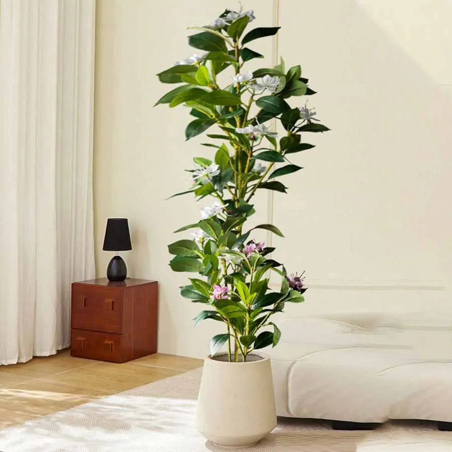 Artificial Ficus Tree – 31.5" to 47.2" Tall Tropical Fake Plant