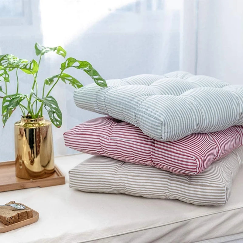 Polyester Square Seat Cushion – Massage-Inspired Comfort Pad
