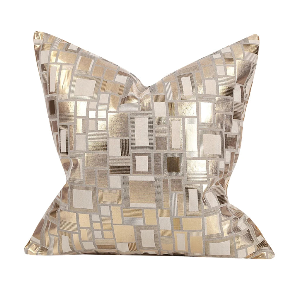 Embroidered Faux Corduroy Cushion Covers
