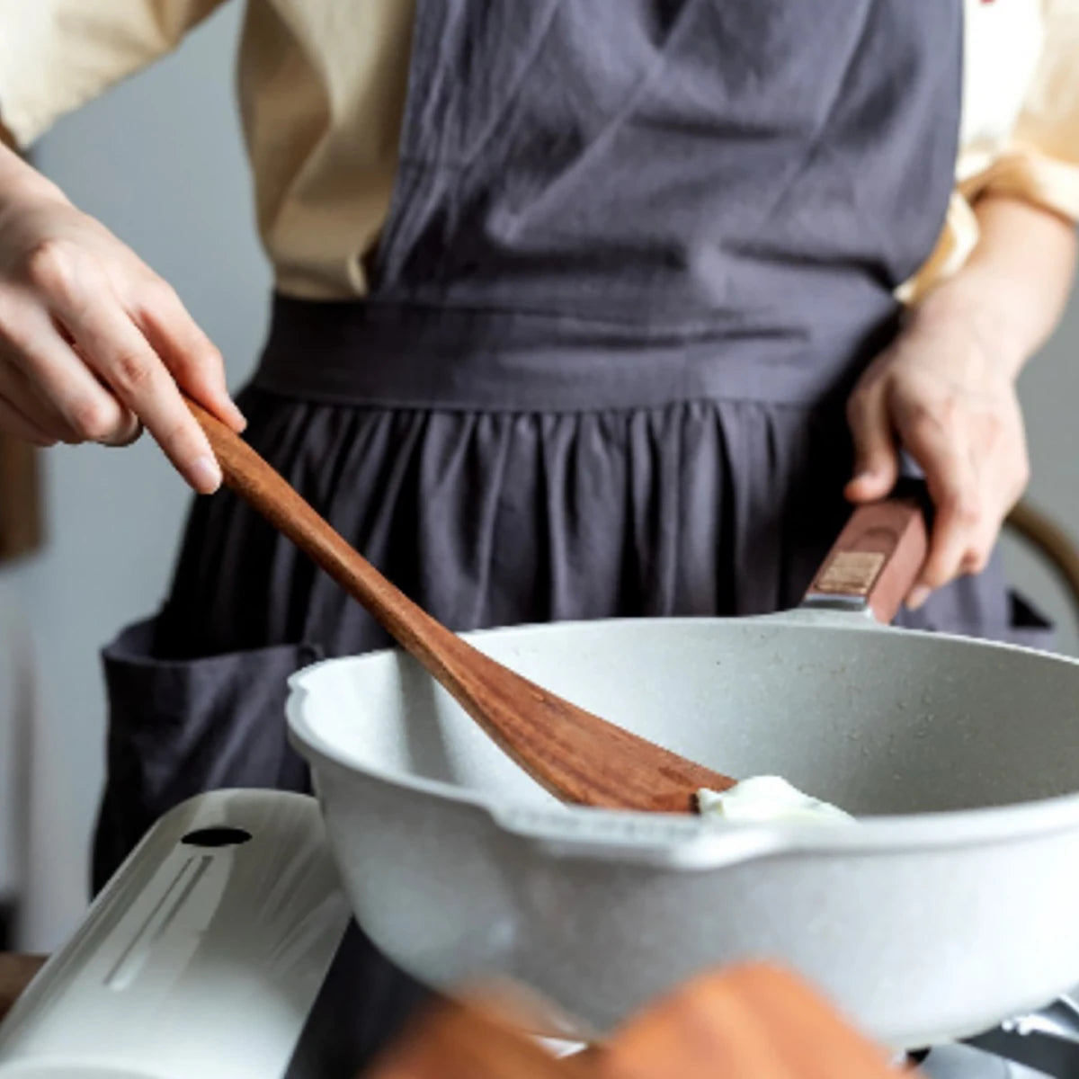 Wooden Kitchenware Cooking Set