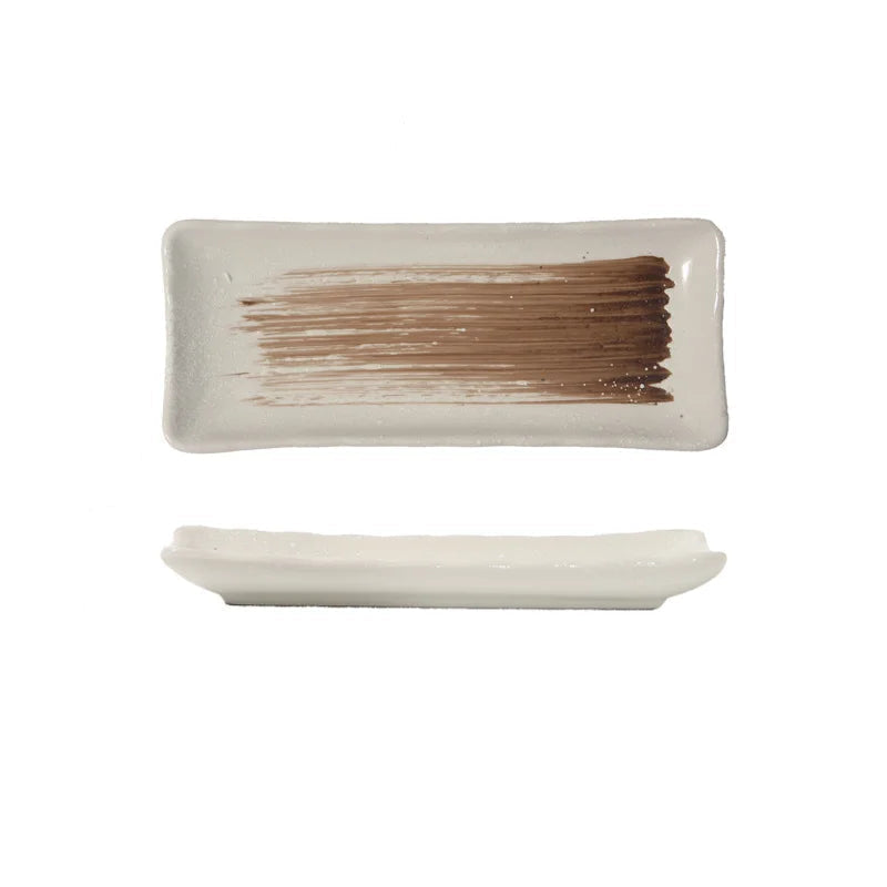 Rectangular Porcelain Underglaze Plate