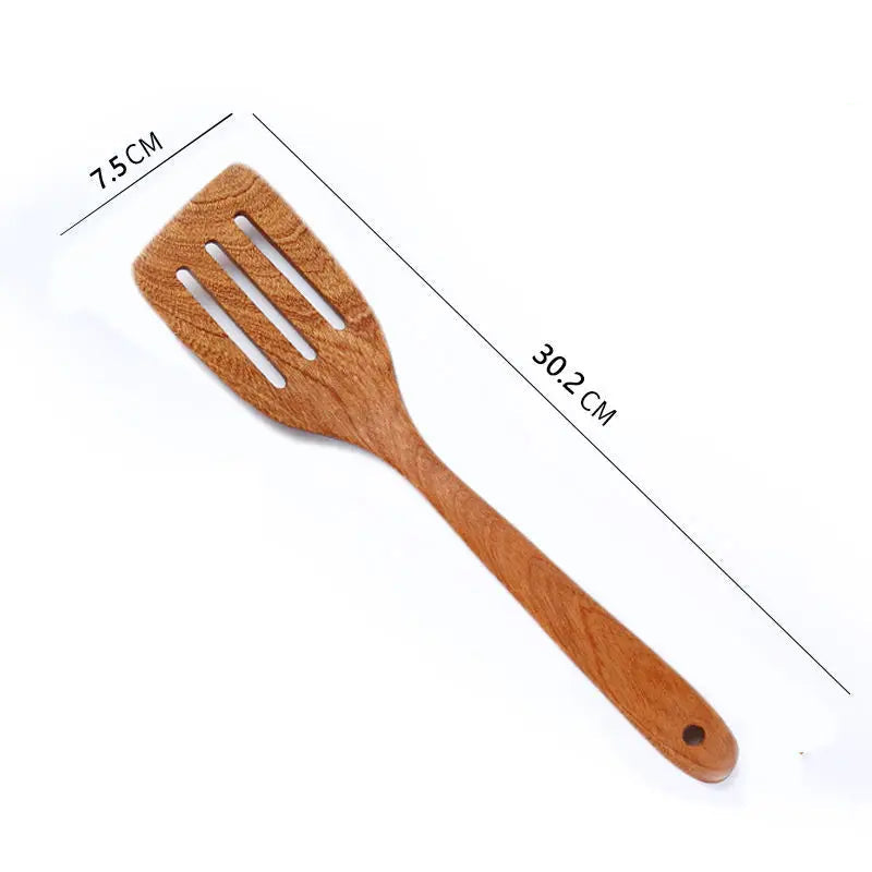 Wooden Cooking Shovel – Non-Stick & Non-Slip