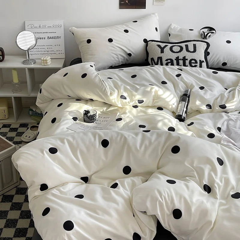 Soft Polyester Bedding Set – Comfortable & Breathable