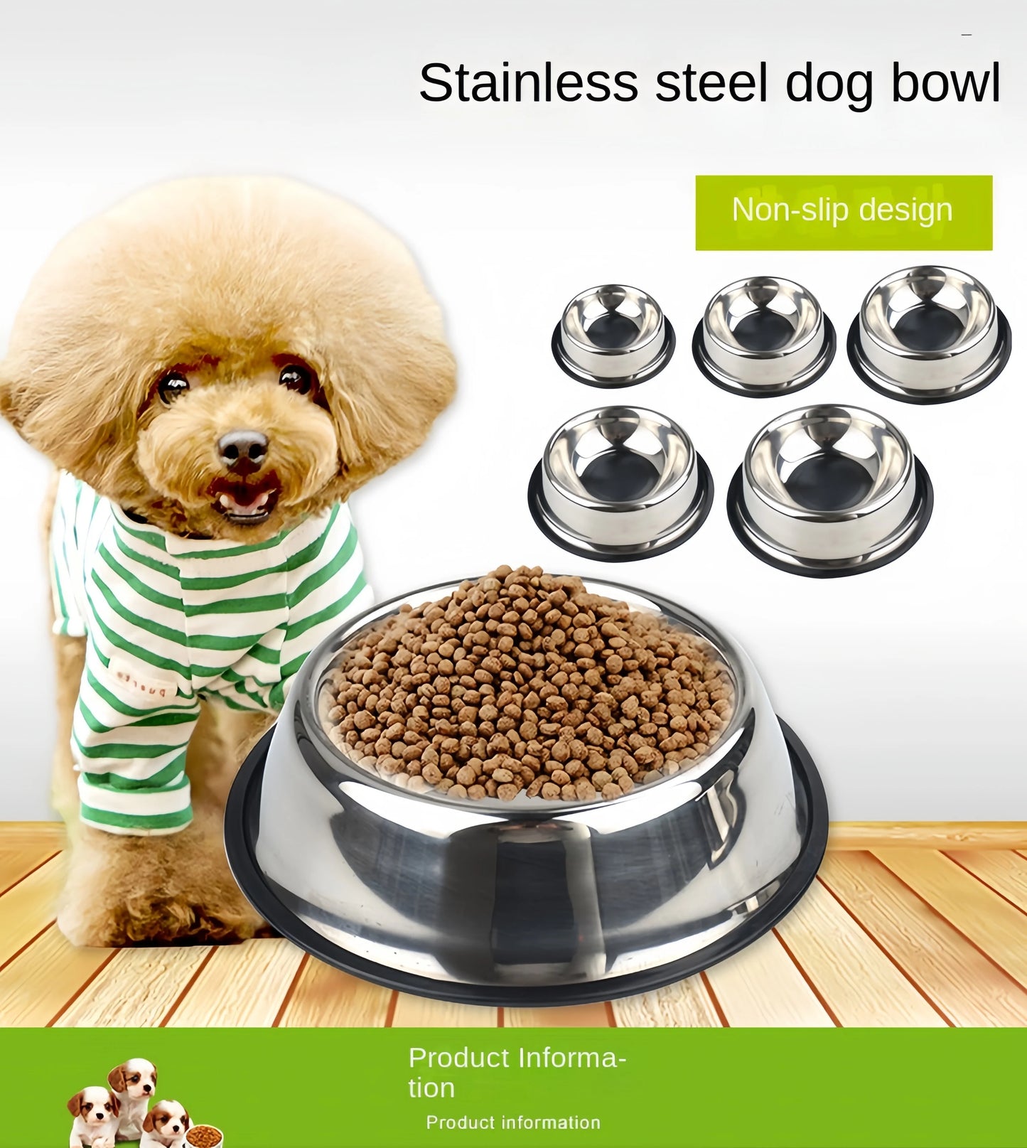 Stainless Steel Dog Bowl – Durable & Safe