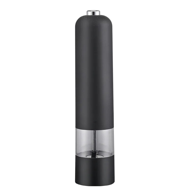 Electric Salt & Pepper Grinder Set – Stainless Steel, Adjustable Mills with Light