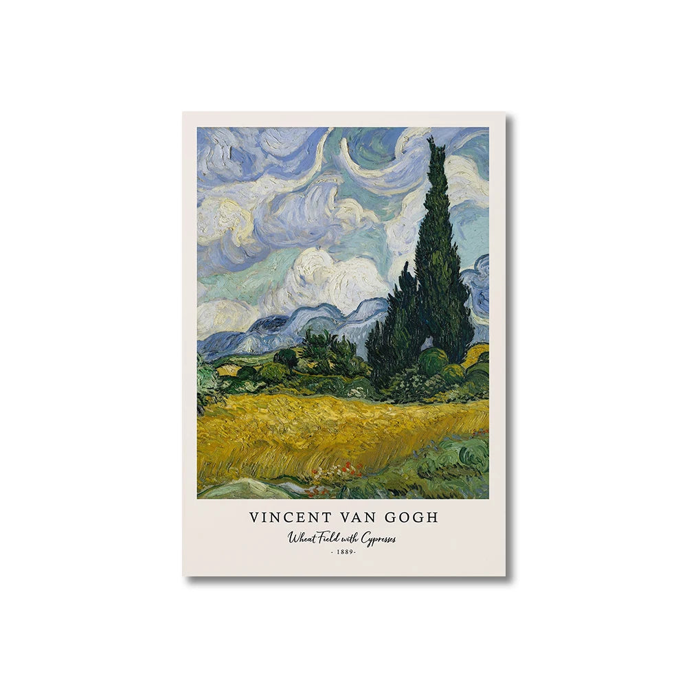 Vertical Landscape Canvas Print