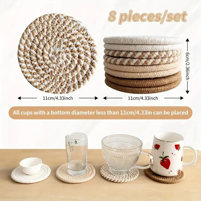 Round Cloth Table Mat – Prairie Chic Style