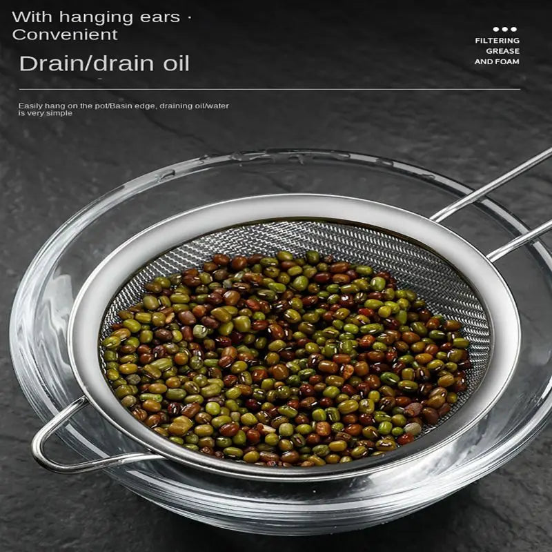 Stainless Steel Fine Mesh Strainer Set – 3 Sizes