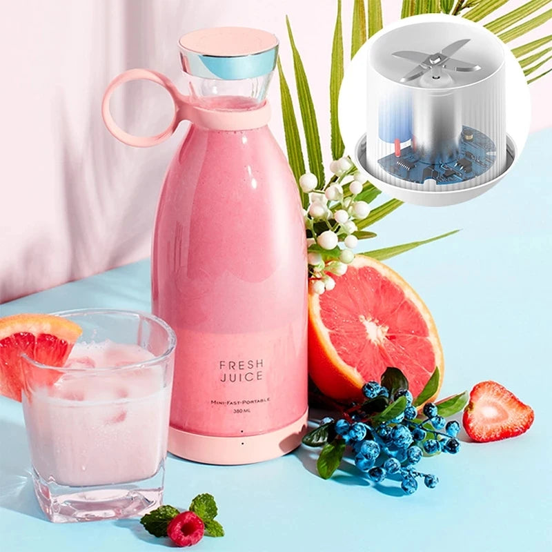 Portable USB Electric Juicer Blender