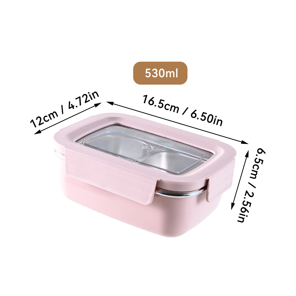 Stainless Steel Leakproof Food Container – Rectangle