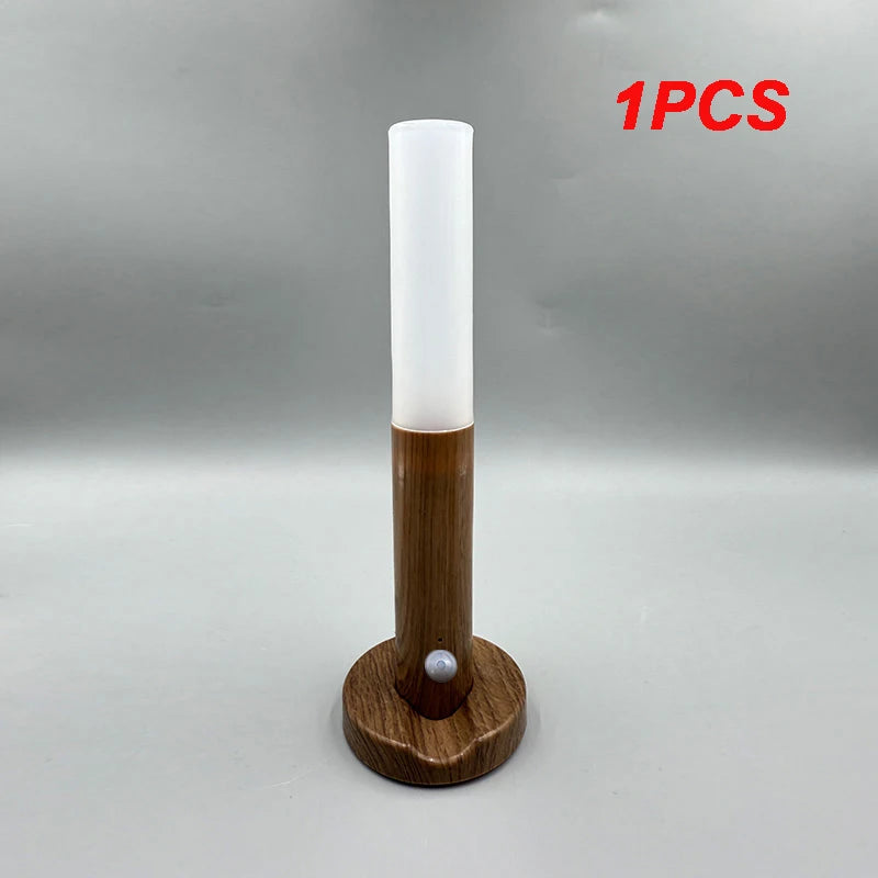 Magnetic Motion Sensor LED Night Light – Rechargeable, Warm White