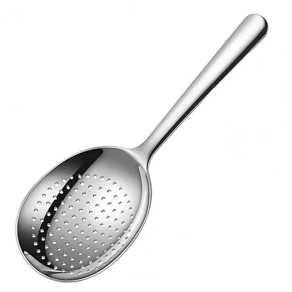 Stainless Steel Serving Spoon & Slotted Spoon – Heavy Duty Cooking Utensil for Kitchen