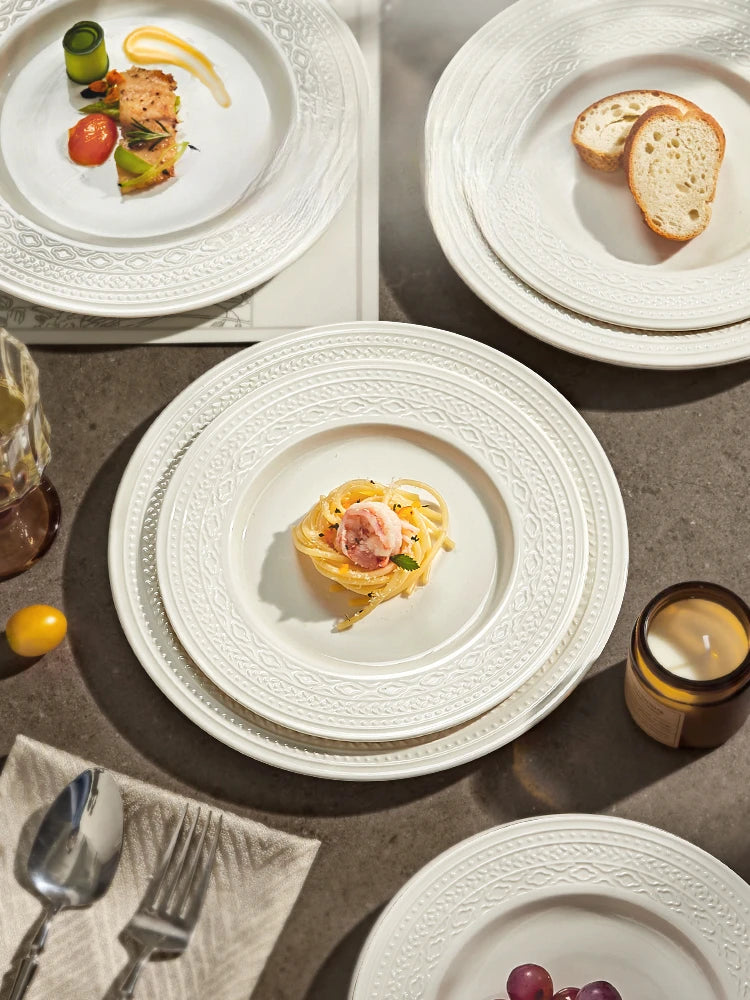 Porcelain Steak Plate