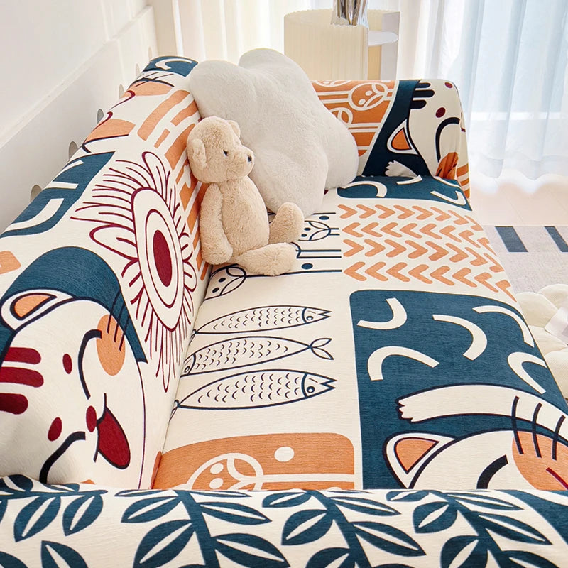 Thick & Soft Sofa Protector – Pet-Friendly & Stylish