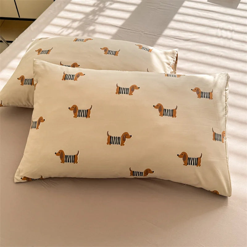 Pastoral Style Duvet Cover Set – 3 Pieces