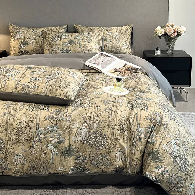 Luxury Jacquard Duvet Cover Set – 3 Pieces