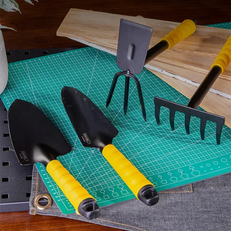 Stainless Steel Garden Tool Set – 4-Piece Multifunctional Kit