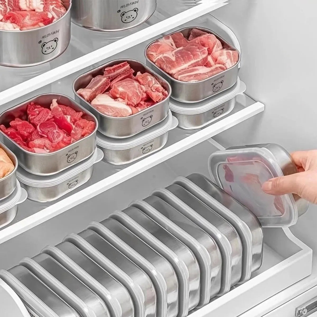 Stainless Steel Food Container – 1 Piece