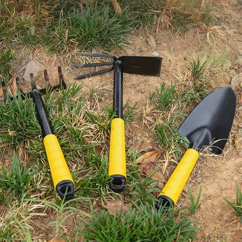 Stainless Steel Garden Tool Set – 4-Piece Multifunctional Kit