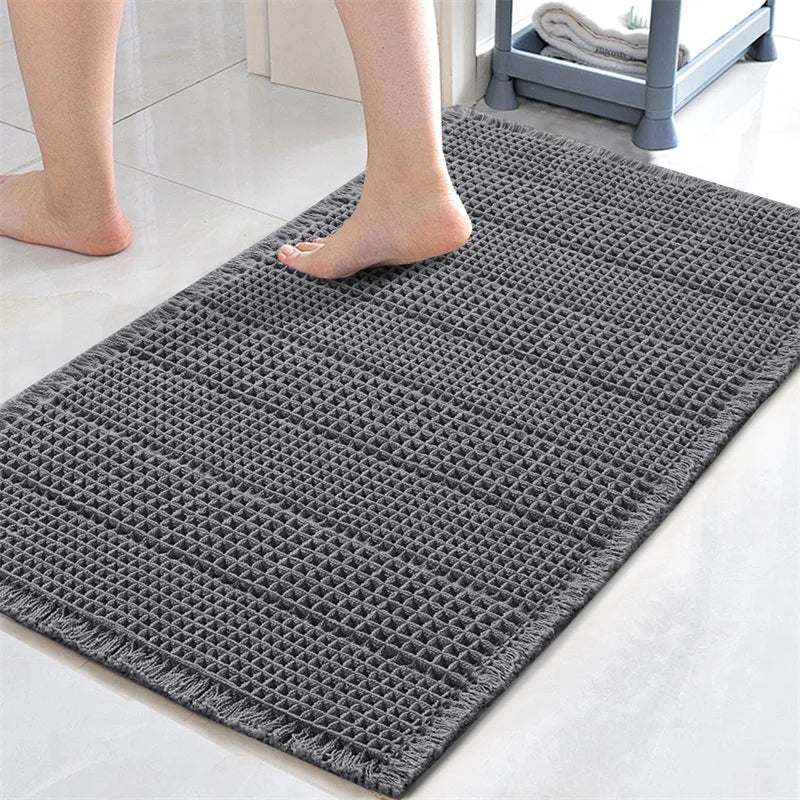 Non-Slip Microfiber Bathroom Mat