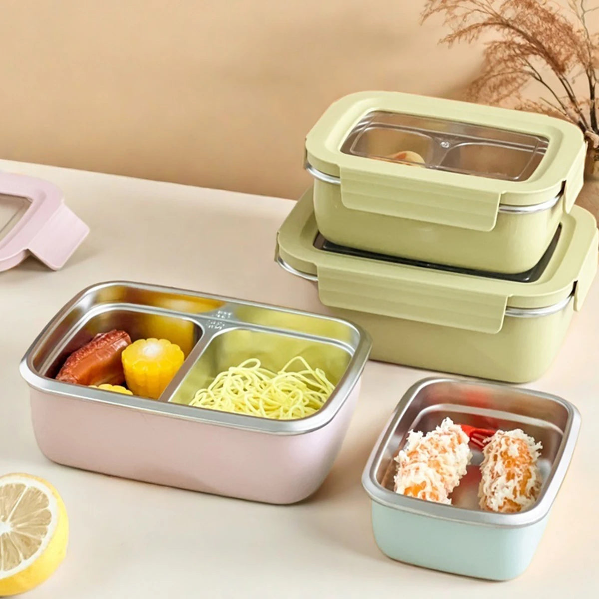 Stainless Steel Leakproof Food Container – Rectangle