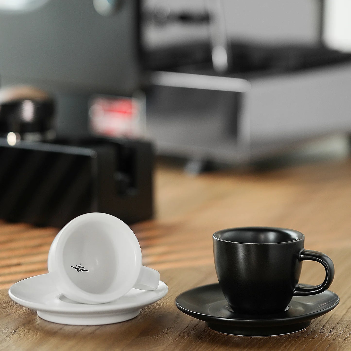 2.7 fl oz Espresso Cup & Saucer Set