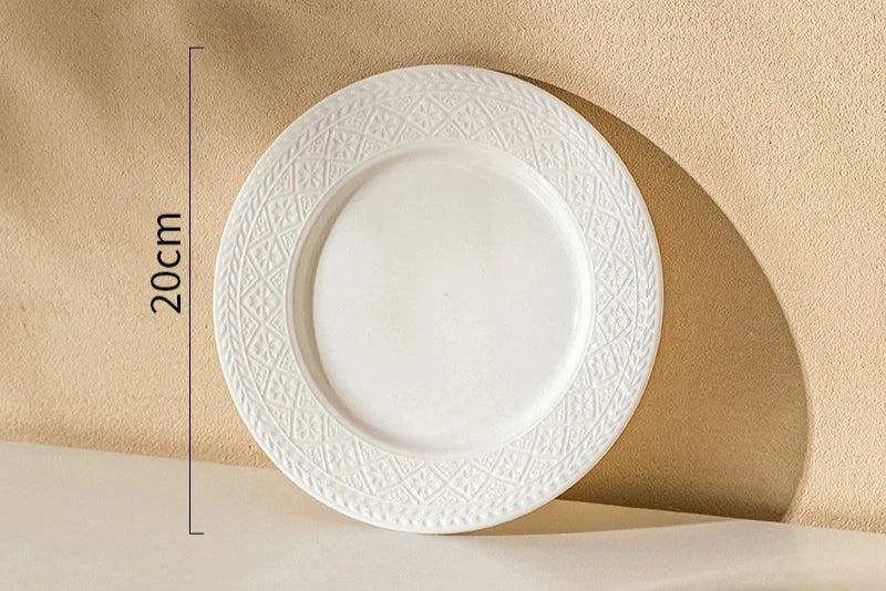 Porcelain Steak Plate