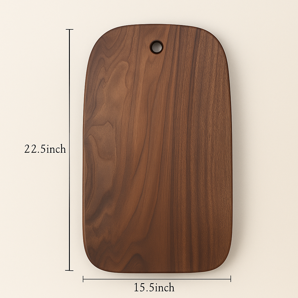 Black Walnut Wooden Serving Plate