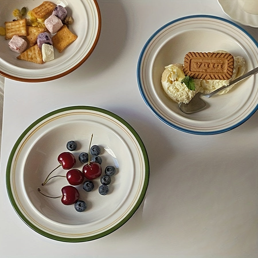 6-Inch Ceramic Bowl – Modern Round Dinnerware