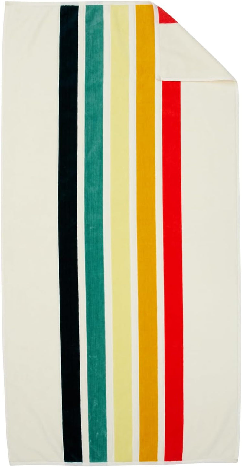 Luxury Beach Towels Set of 2 - Beach Sunset | 2 Pack 30" X 60" | Crafted from 100% Combed Cotton | Ultra Plush & Super Soft | Rays Collection