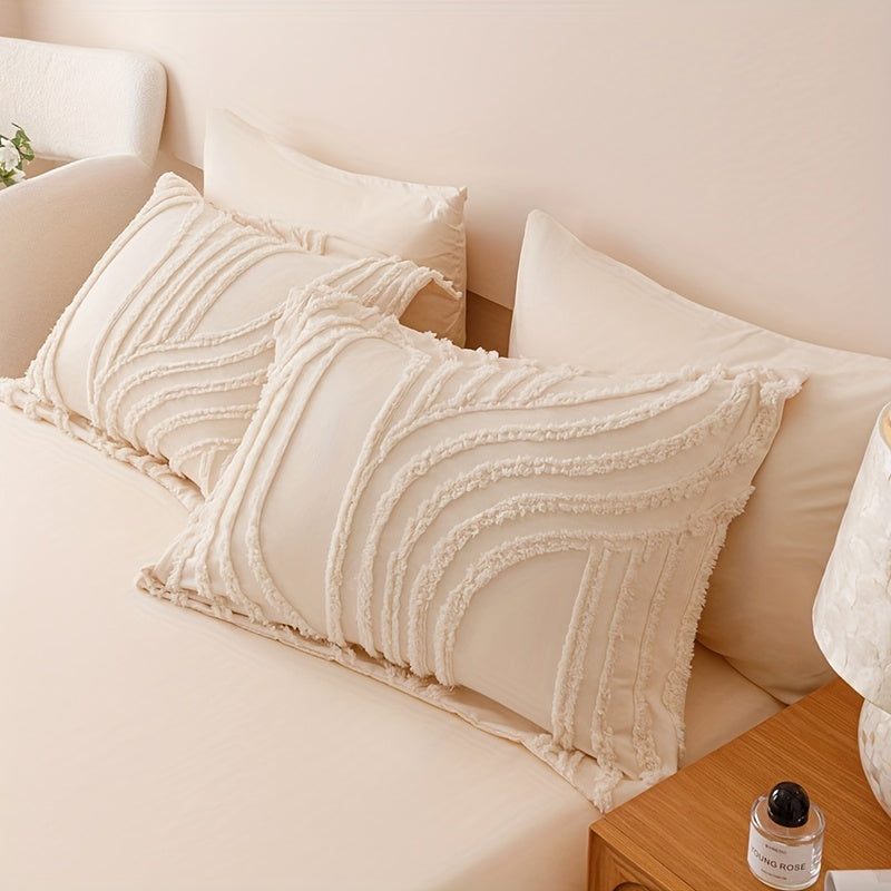 Lightweight Woven Quilt with Bamboo Fiber Blend – Machine Washable