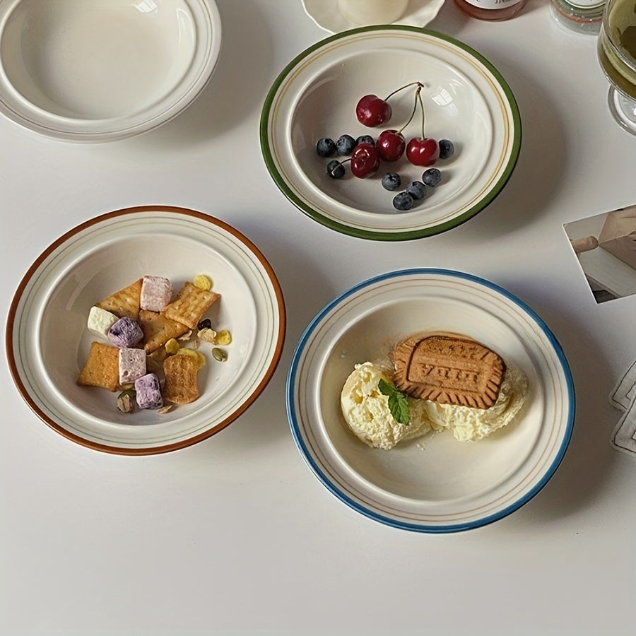 6-Inch Ceramic Bowl – Modern Round Dinnerware