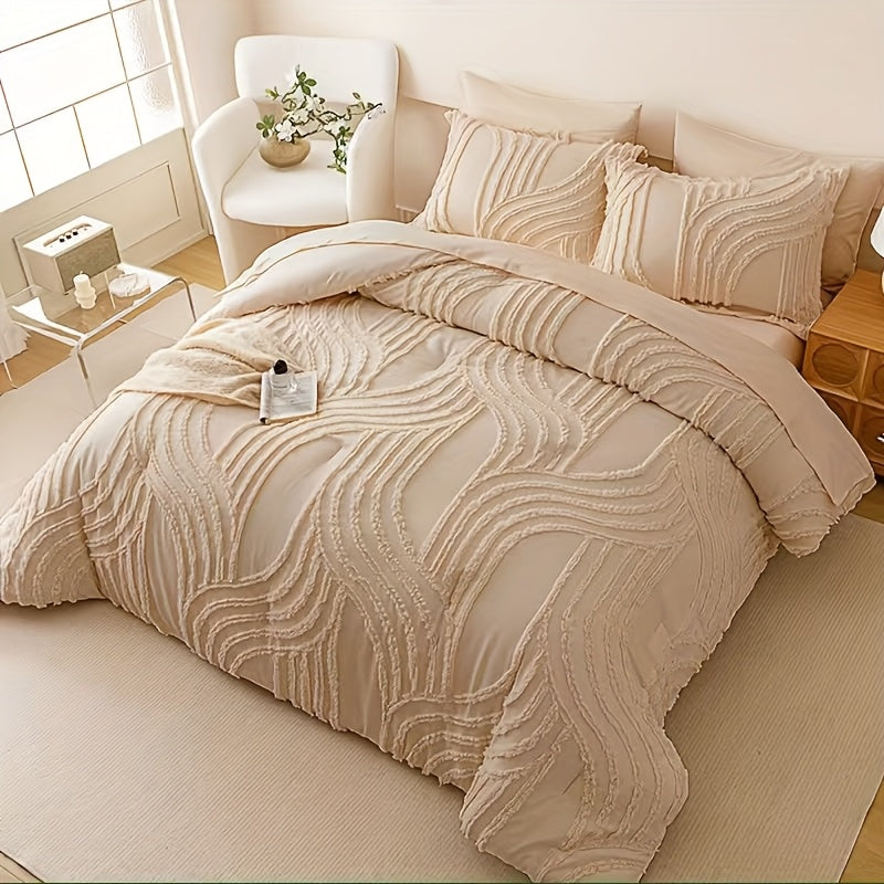 Lightweight Woven Quilt with Bamboo Fiber Blend – Machine Washable