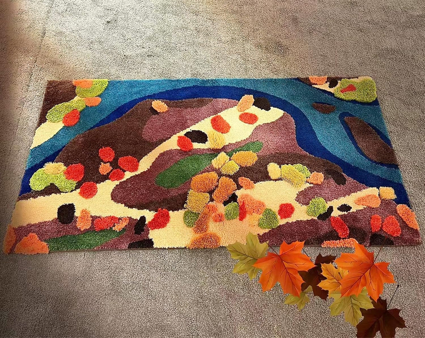 Soft Yellow Lemon Bath Rug for Kids Non Slip Absorbent Bath Mat Washable Shaggy Kids Bedroom Decor Bathroom Door Mat 31.5''X19.7''