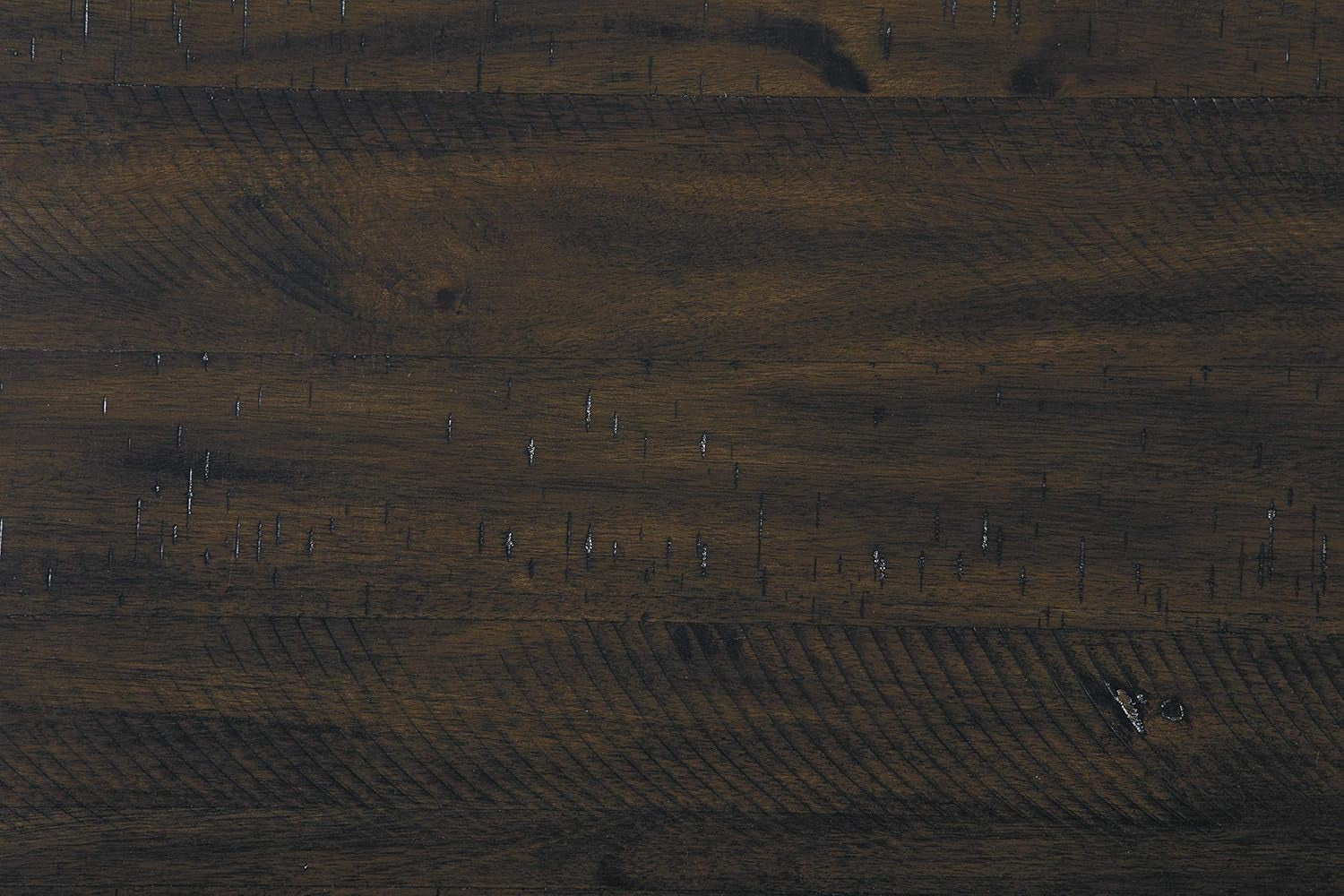 Rokane 20" Dining Room Table Set with 6 Upholstered Chairs, Brown