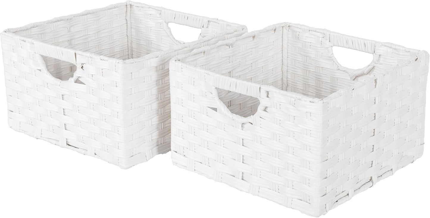 Premium Handwoven Portable Laundry Bin Basket with Carrying Handles, Household Storage for Clothes, Linens, Sheets, Mocha Brown, Oval Hamper