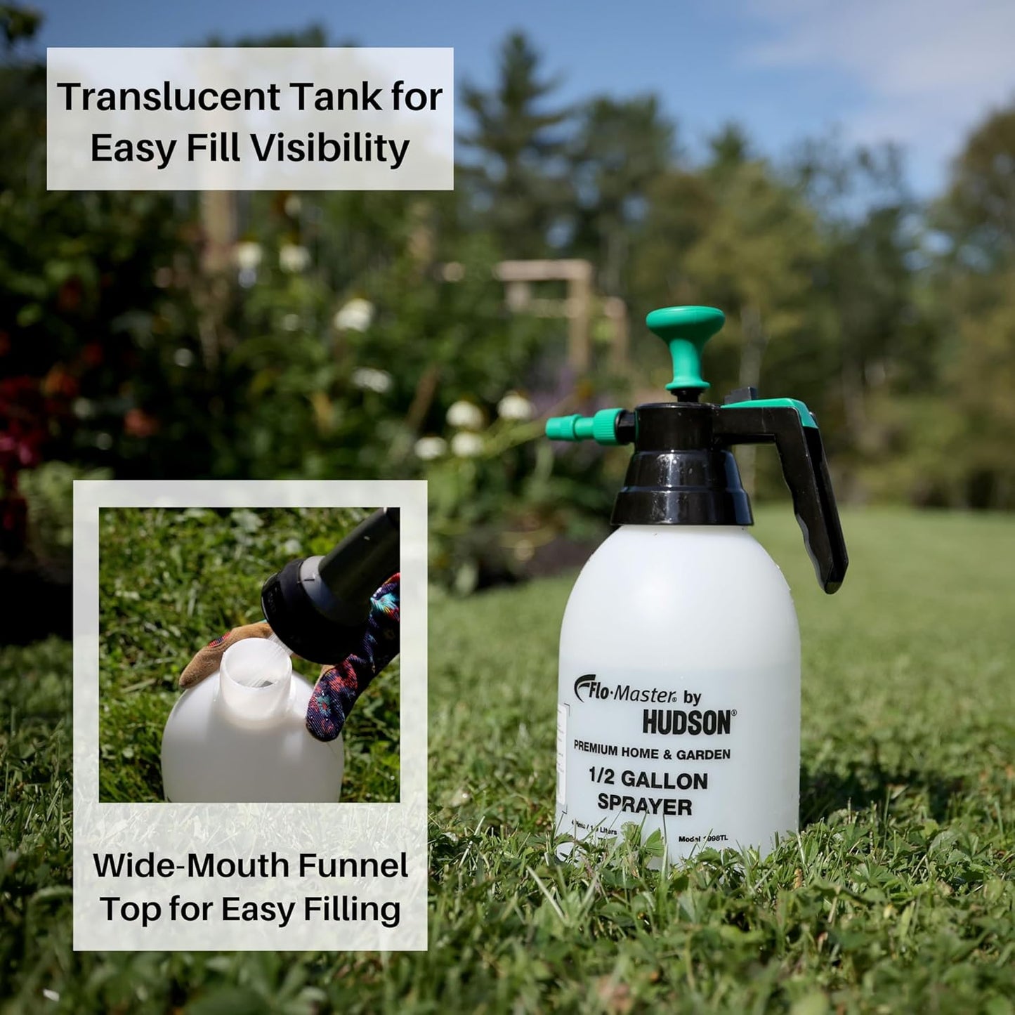 Flo-Master by  Half-Gallon Home and Garden Handheld Sprayer