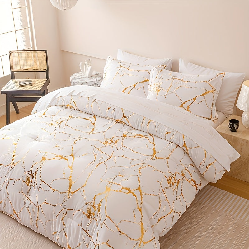 Lightweight Woven Quilt with Bamboo Fiber Blend – Machine Washable