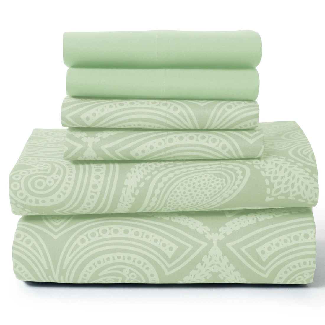 Paisley Microfiber Sheet Set – Ultra Soft, Deep Pocket, All-Season Comfort