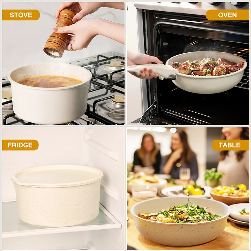 Astercook Cookware Set – Durable Non-Toxic Cooking Essentials
