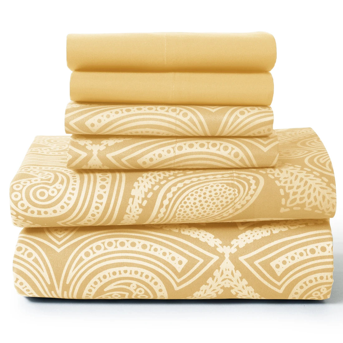 Paisley Microfiber Sheet Set – Ultra Soft, Deep Pocket, All-Season Comfort