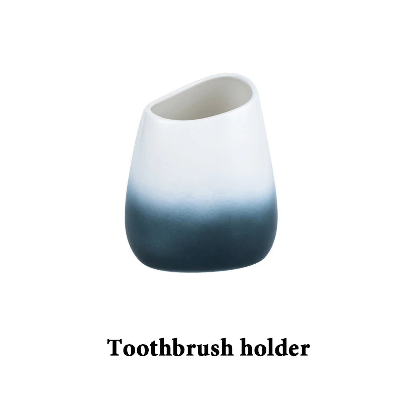 Ceramic Bathroom Accessories Set